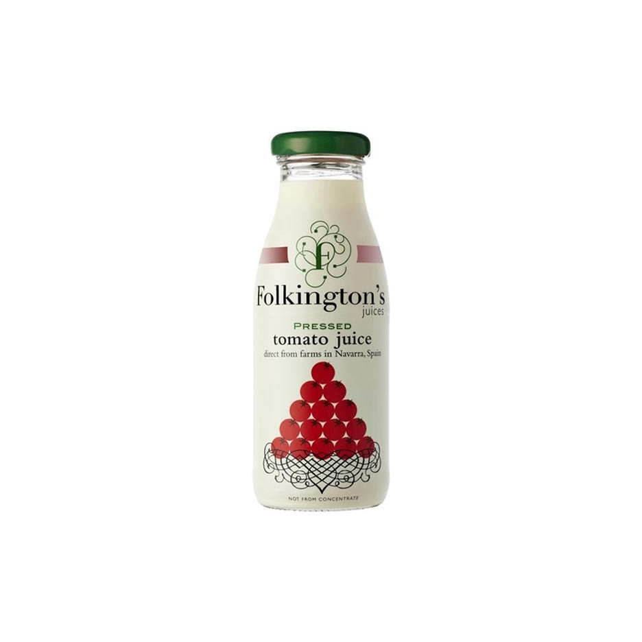 Folkington's Tomato Juice 12x 250ml