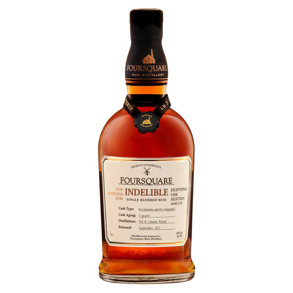 Foursquare Exceptional Cask Series Idelible Rum 70cl