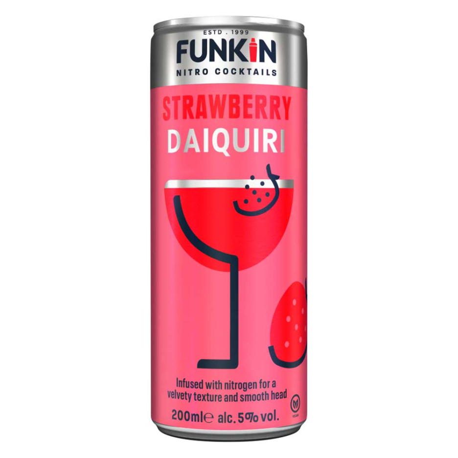 Funkin Nitro Strawberry Daiquiri 200ml Can