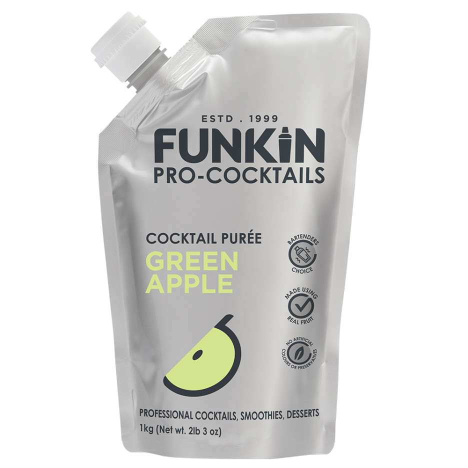 Funkin Pro Puree Green Apple 1kg