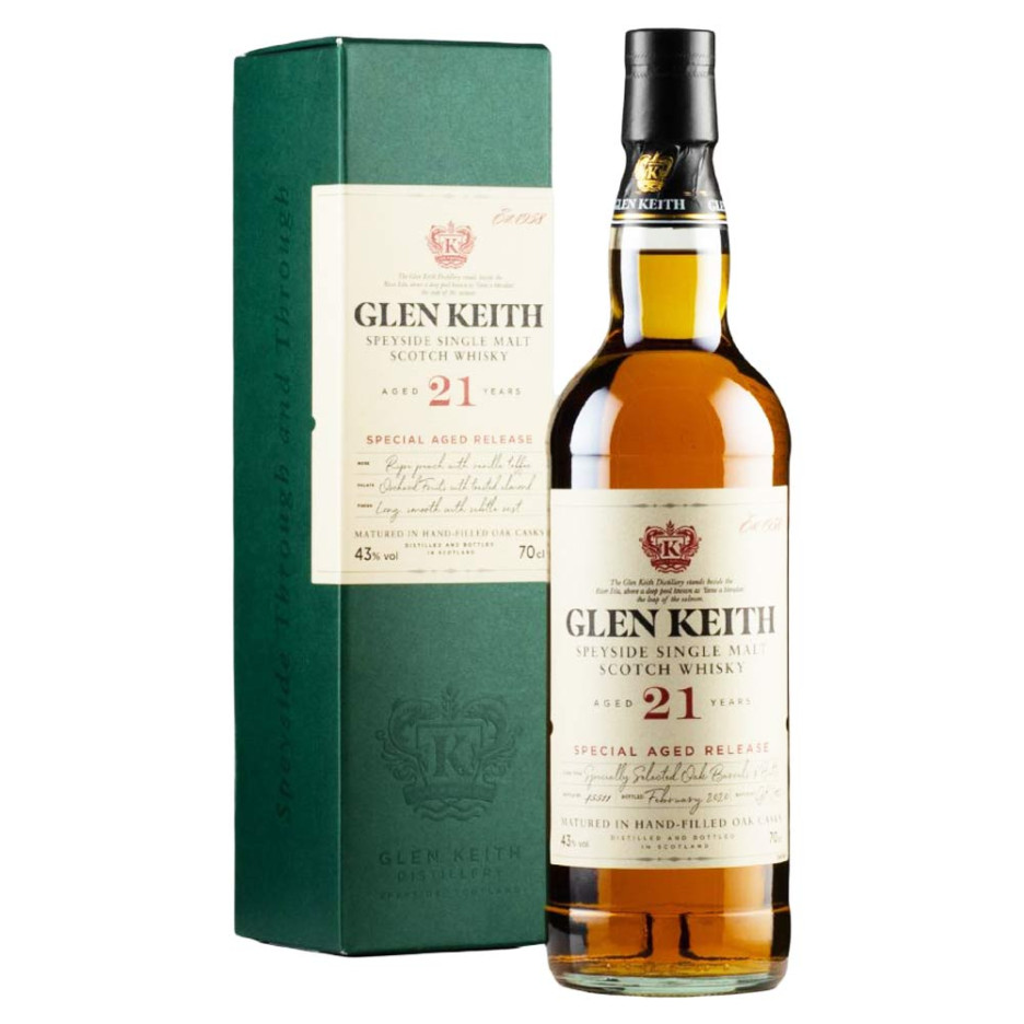 Glen Keith 21 Year Whisky 70cl