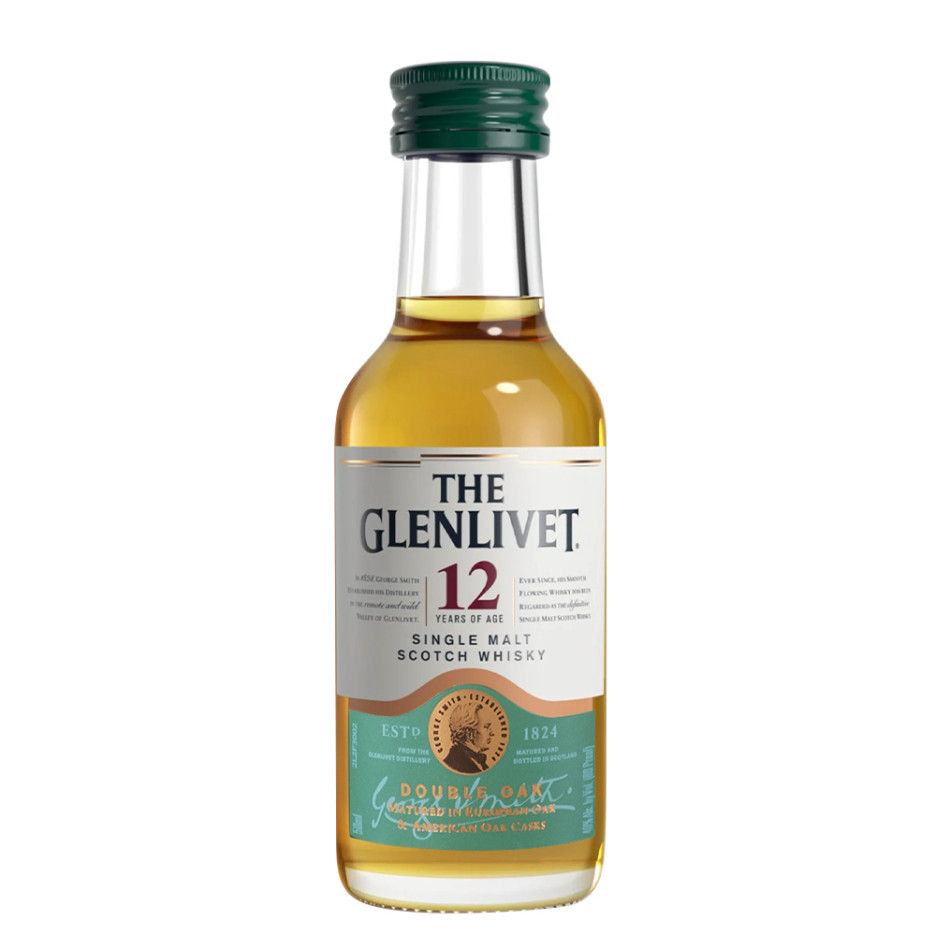 Glenlivet 12 Year Whisky 5cl Miniature