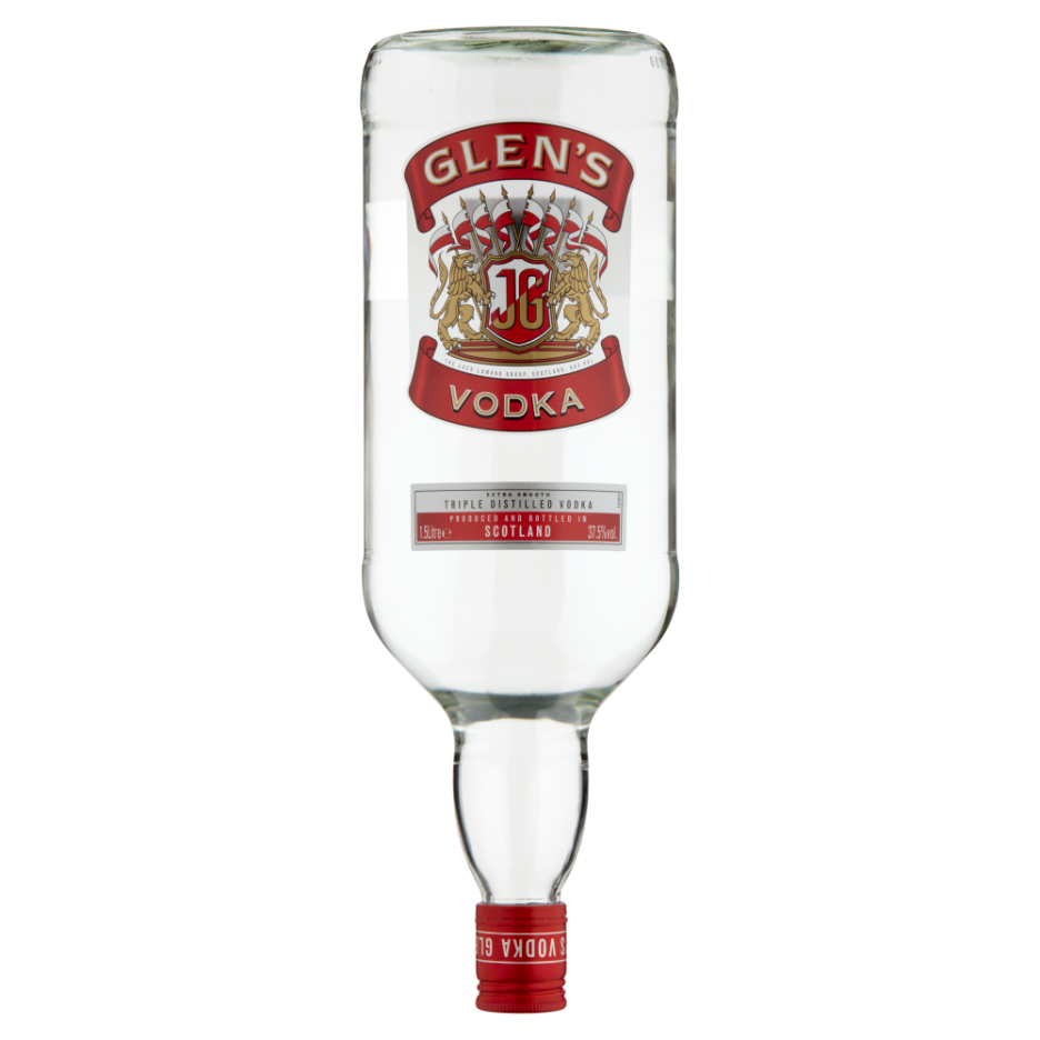 Glens Vodka 1.5Ltr Magnum