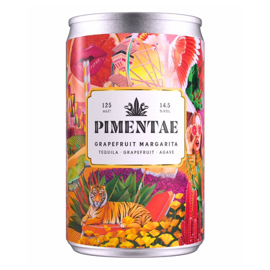 Pimentae Grapefruit Margarita 125ml Can