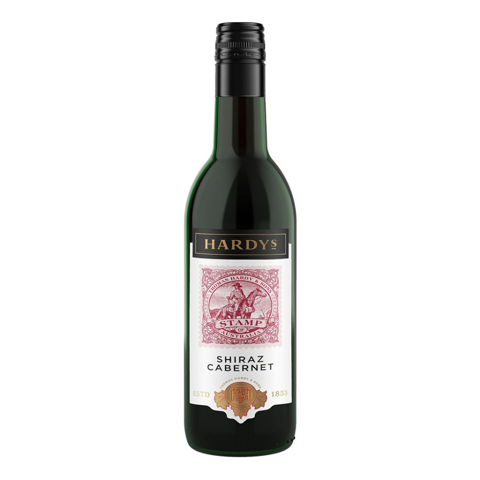 Hardys Stamp Of Australia Shiraz Cabernet Red Wine 187ml