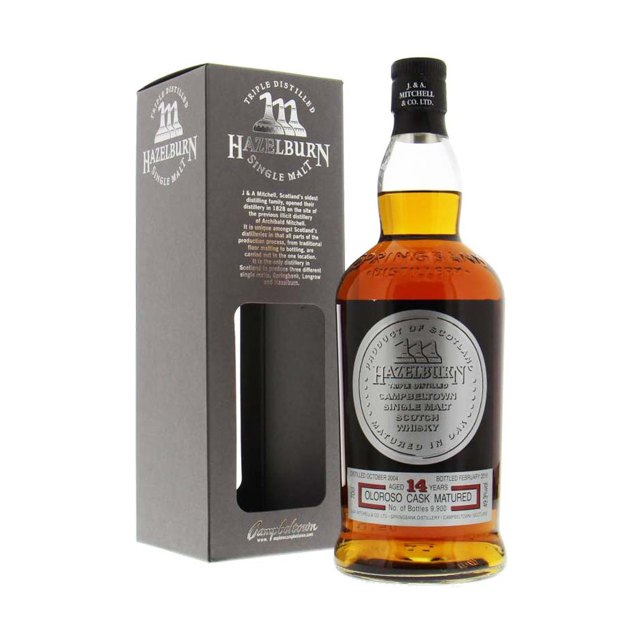 Hazelburn 14 Year Whisky 70cl