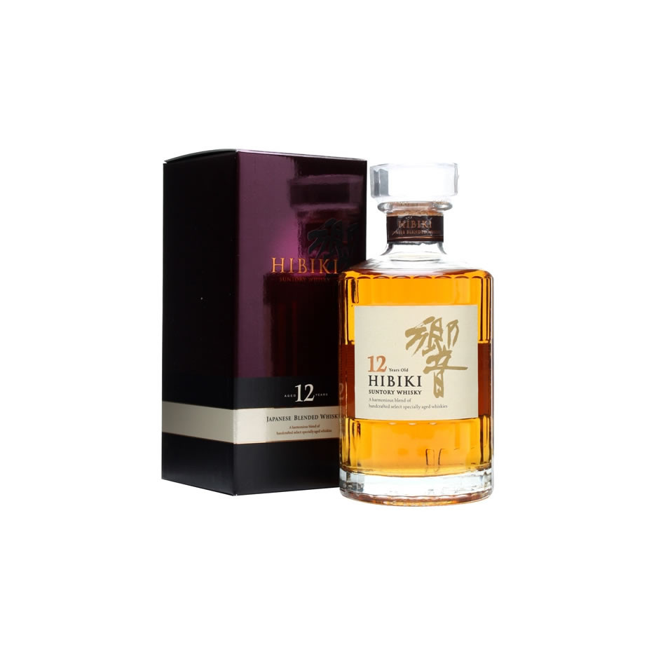 Hibiki 12 Year Japanese Whisky 50cl 