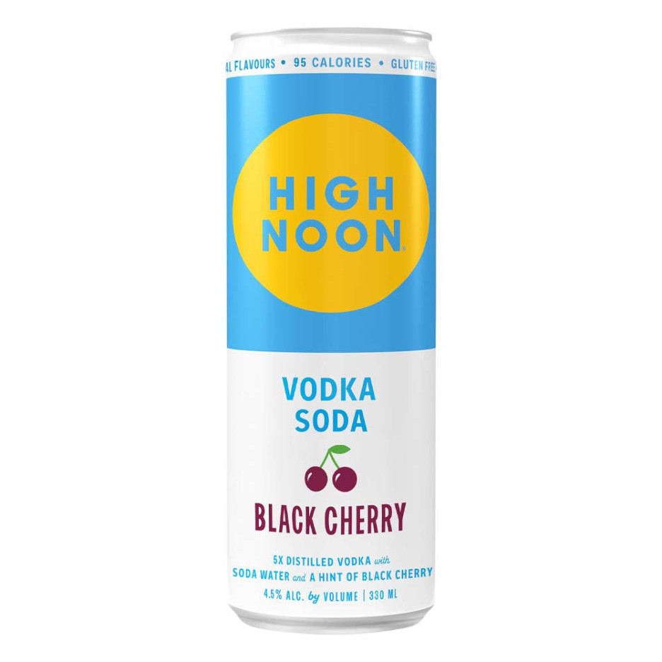 High Noon Black Cherry & Vodka Soda 330ml