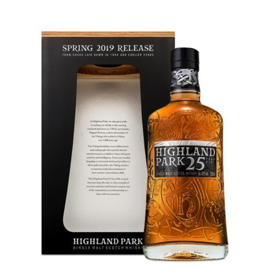 Highland Park 25 Year Malt Whisky 70cl 