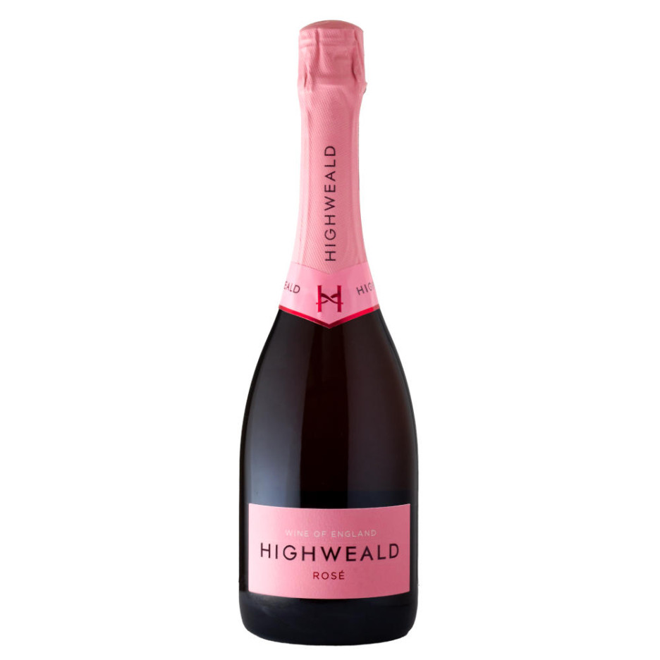 Highweald Brut Rose Sparkling Wine 75cl