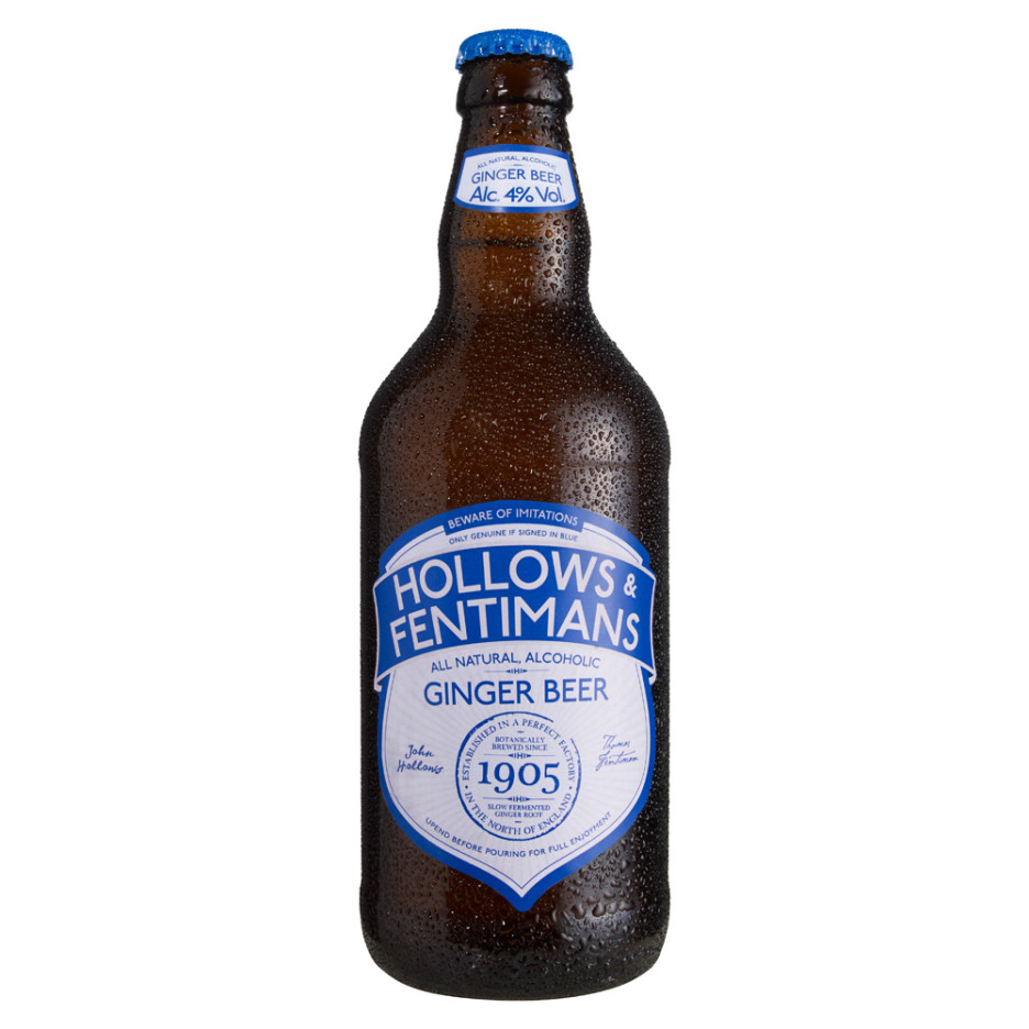Hollows & Fentimans Alcoholic Ginger Beer 8x 500ml