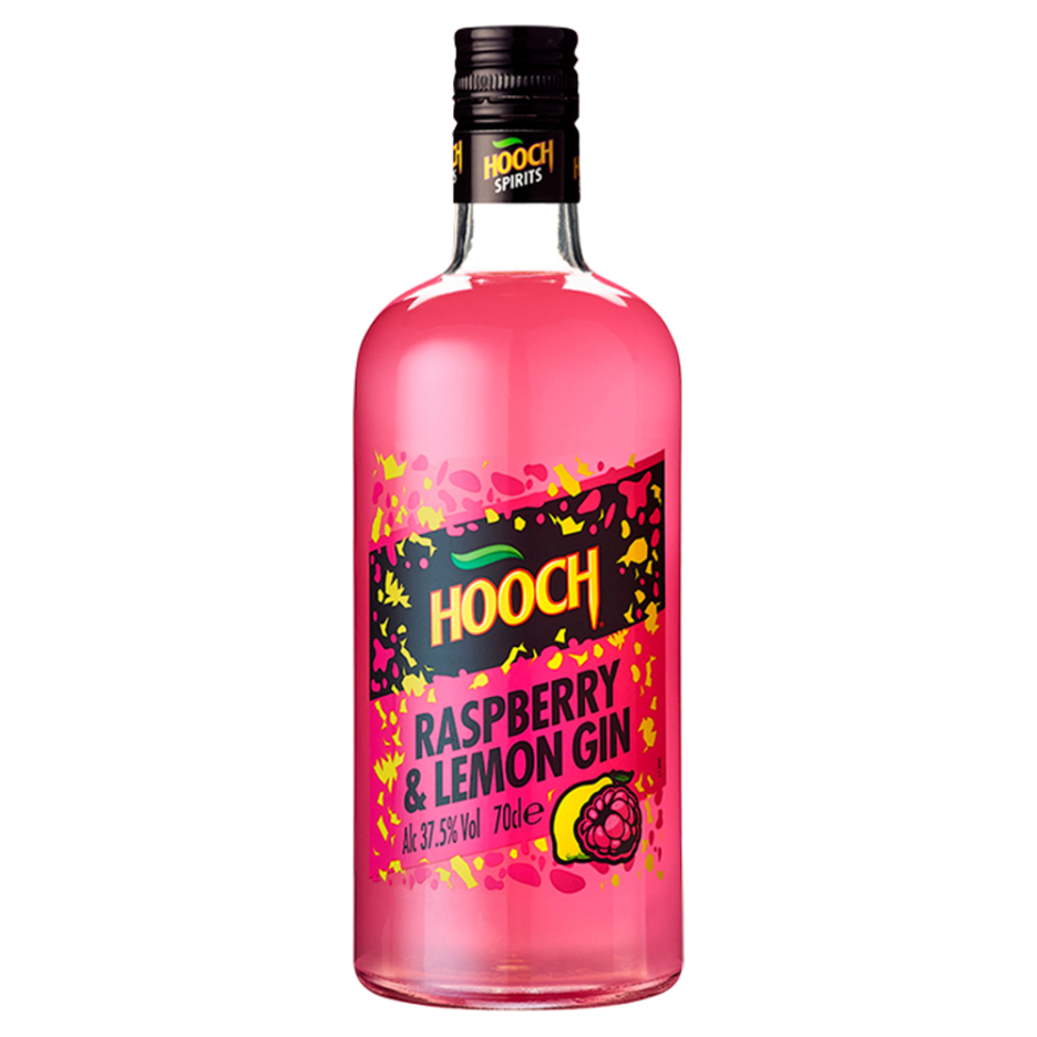 Hooch Raspberry & Lemon Gin 70cl