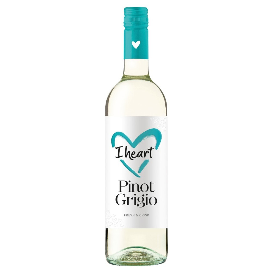 i Heart Pinot Grigio White Wine 75cl