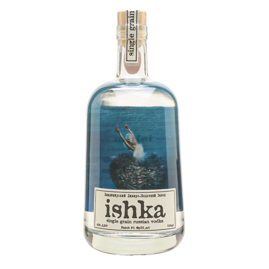 Ishka Single Grain Vodka 70cl