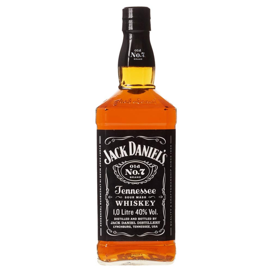 Jack Daniels Old No 7 Tennessee Whiskey 1Ltr