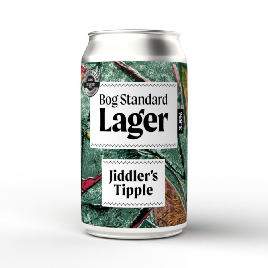 Jiddler's Tipple Bog Standard Lager 330ml Can