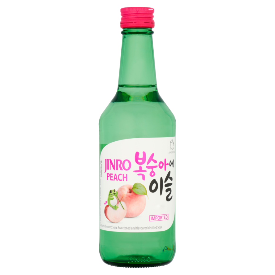 Jinro Peach Soju 350ml