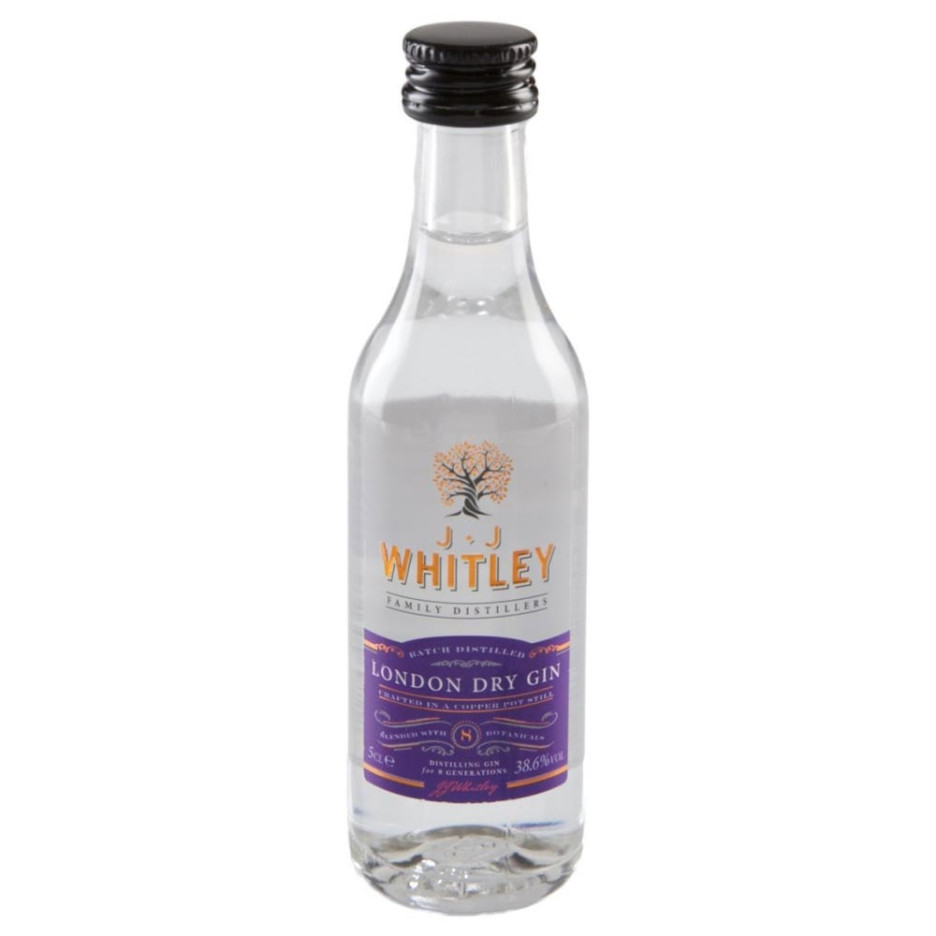 JJ Whitley London Dry Gin 5cl Miniature
