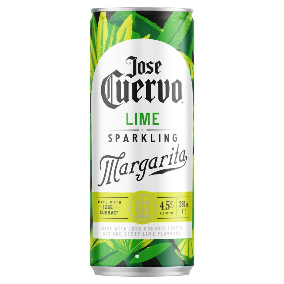 Jose Cuervo Lime Sparkling Margarita 250ml