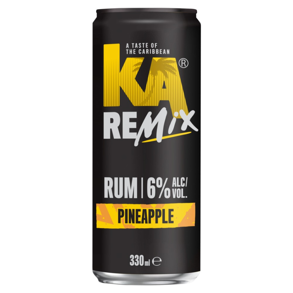 KA Remix Rum Pineapple Premix 330ml