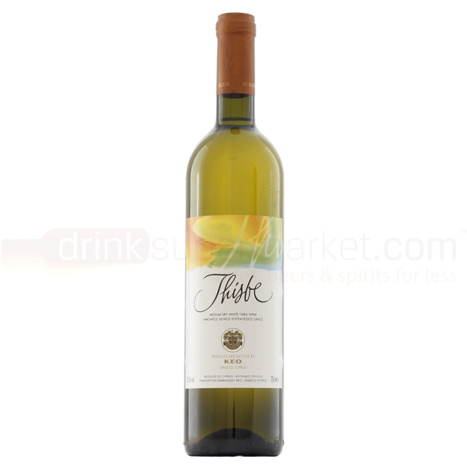KEO Thisbe Xynisteri White Wine 75cl | Damaged