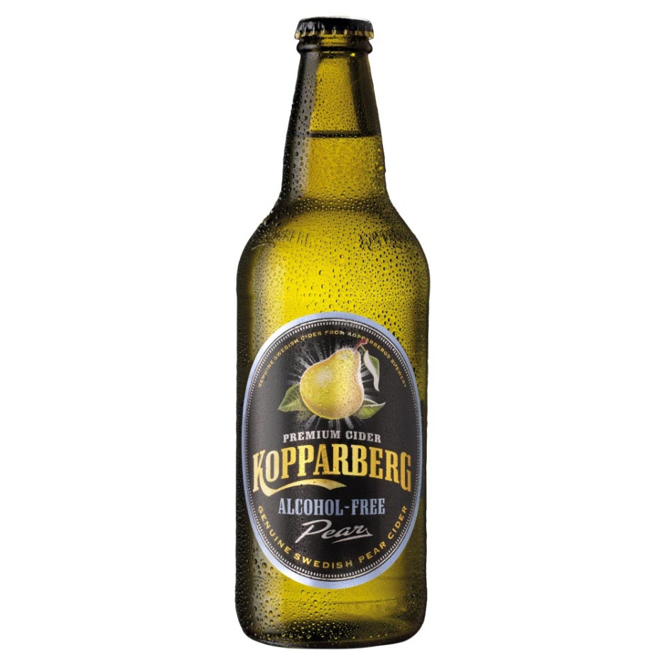 Kopparberg Pear Alcohol Free Premium Cider 15x500ml