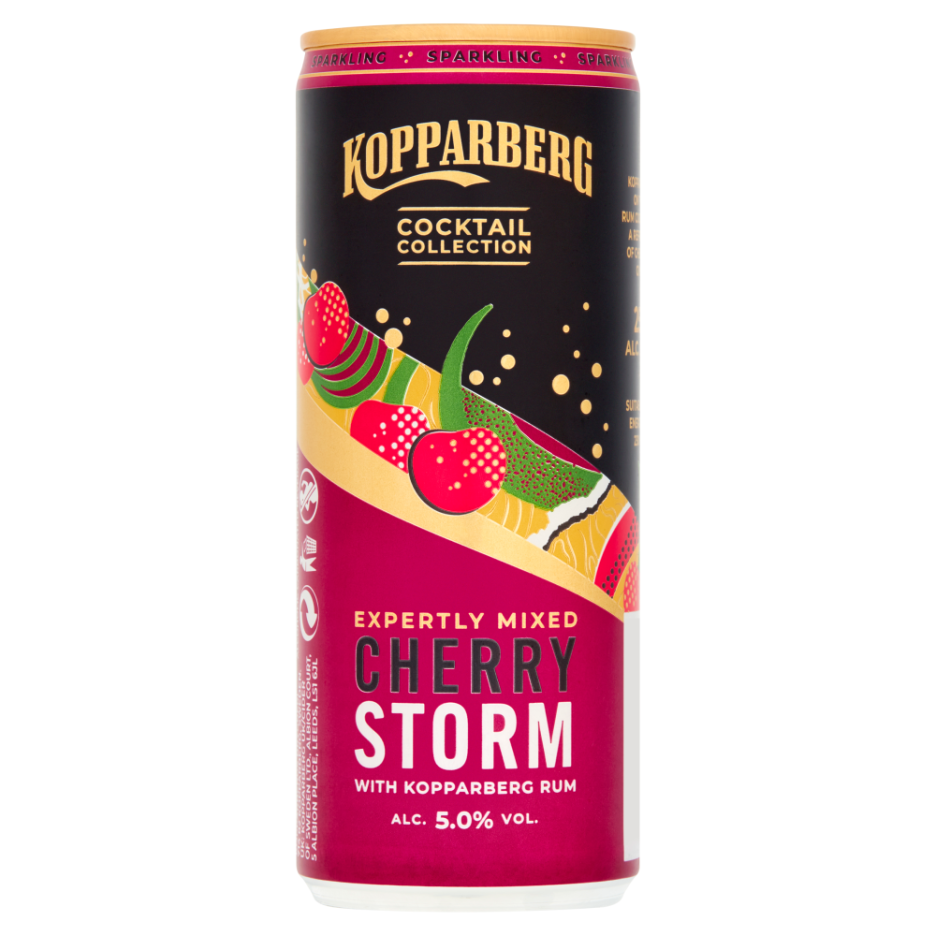 Kopparberg Expertly Mixed Cherry Storm 250ml Can