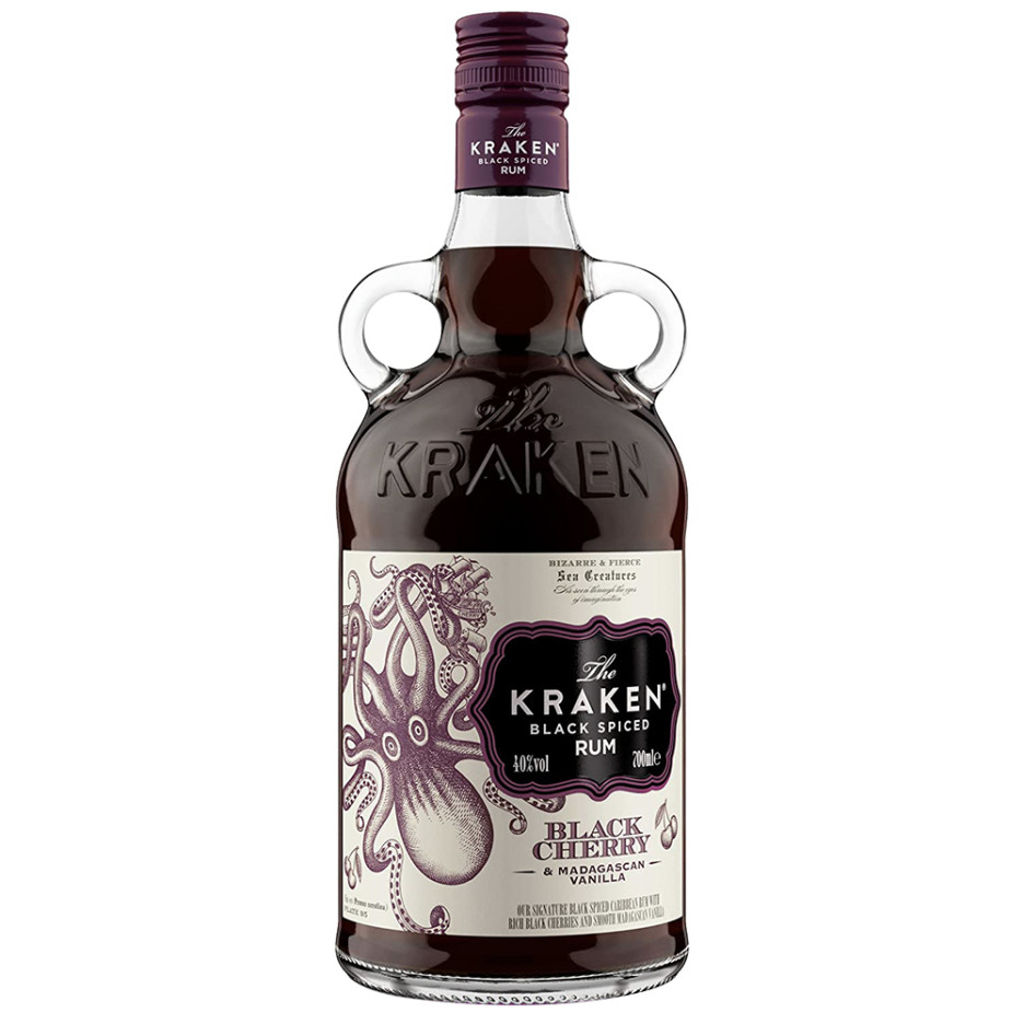 Kraken Black Spiced Rum Black Cherry & Madagascan Vanilla 70cl