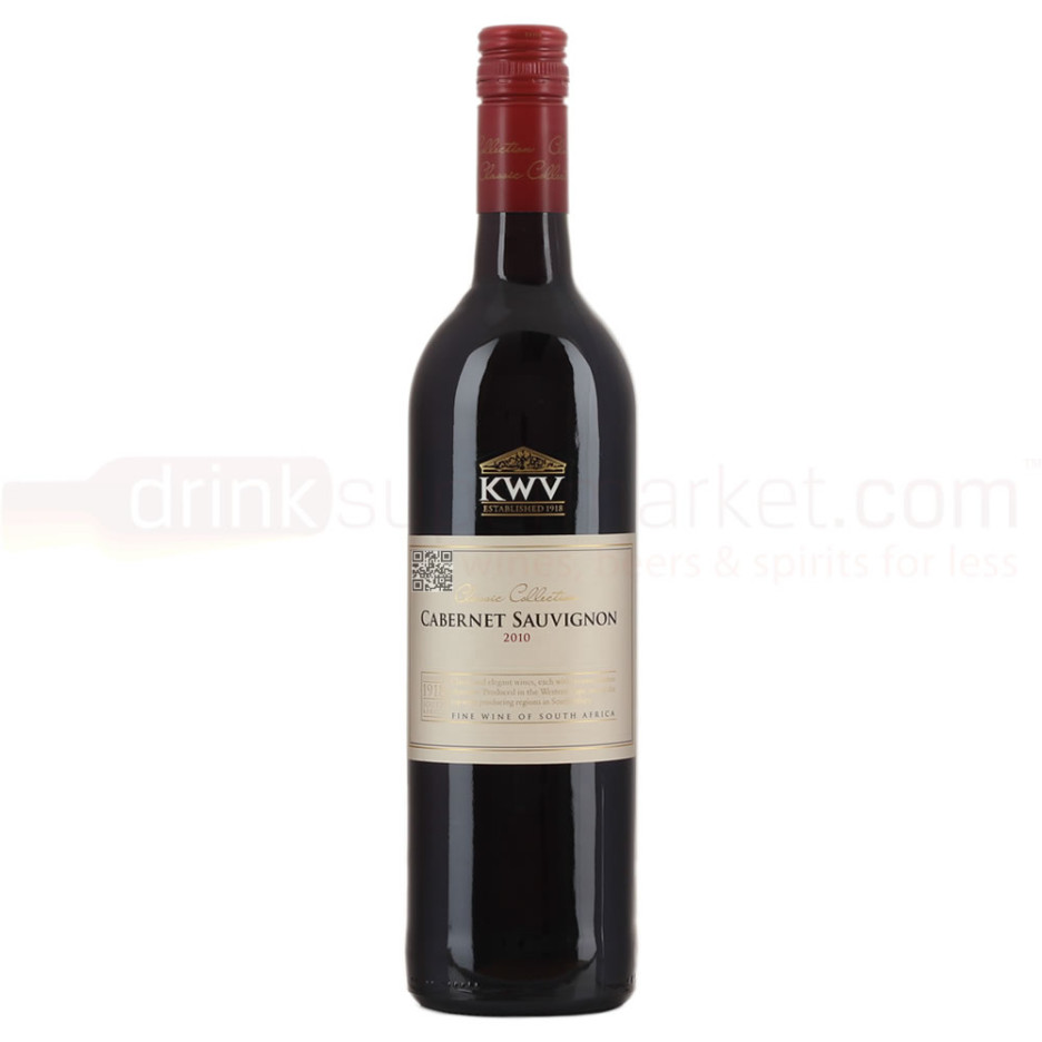 KWV Lifestyle Cabernet Sauvignon South African Red Wine 75cl