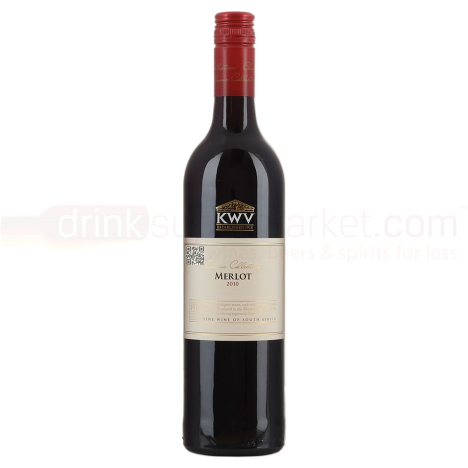 KWV Lifestyle Merlot South African Red Wine 75cl