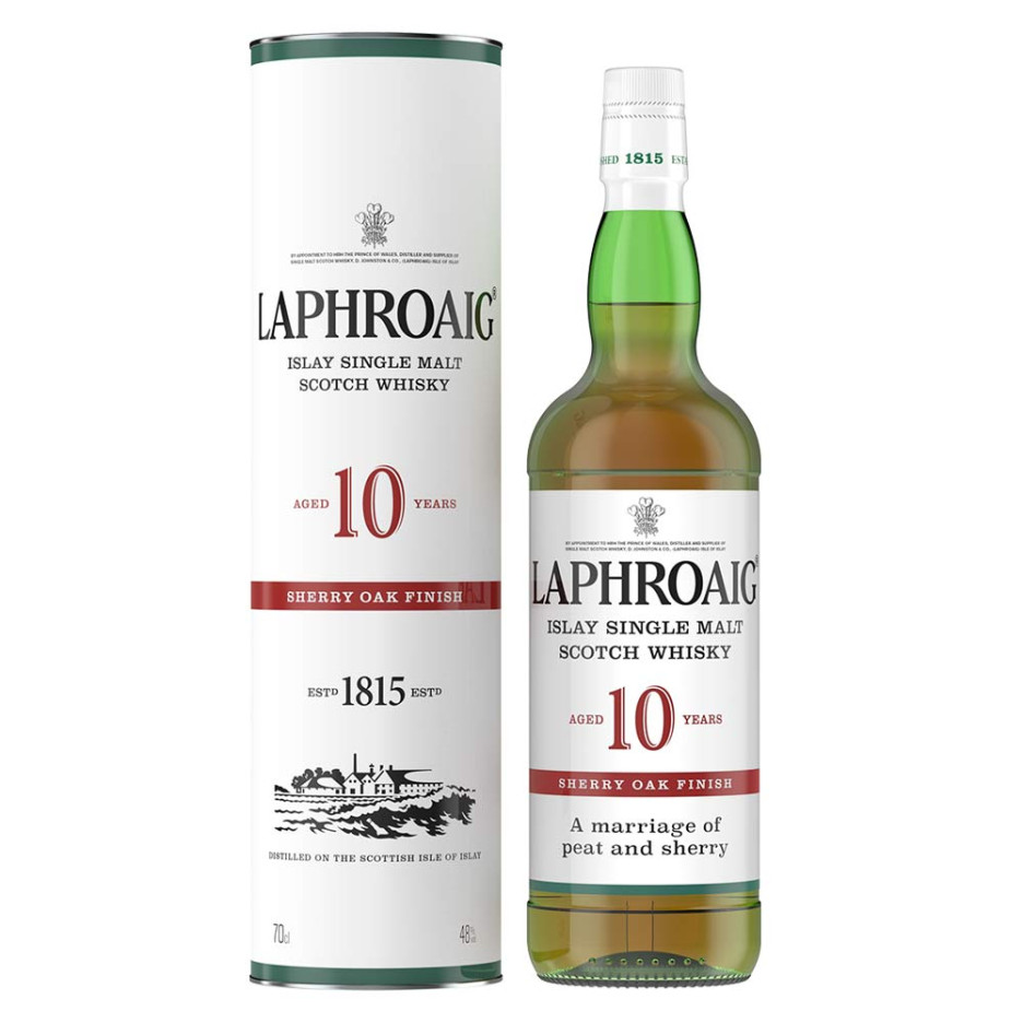 Laphroaig 10 Year Sherry Oak Whisky 70cl
