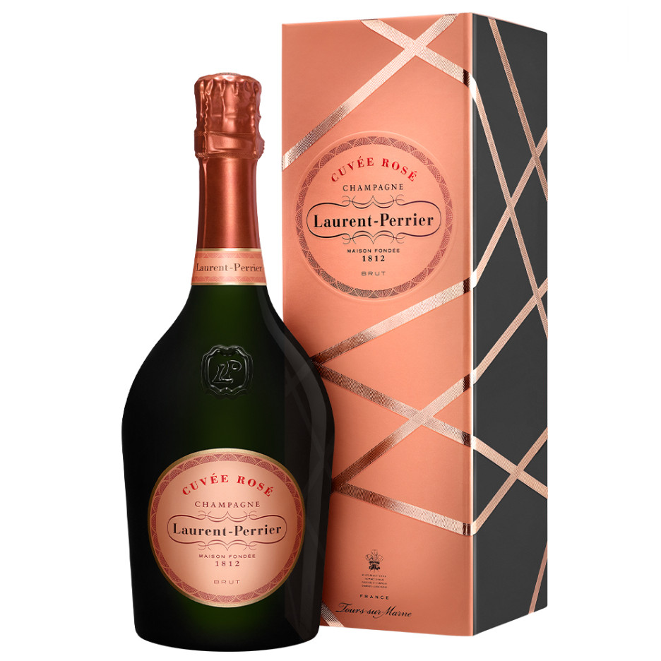 Champagne Laurent Perrier Cuvée Rosé Gift Boxed - DrinkSupermarket