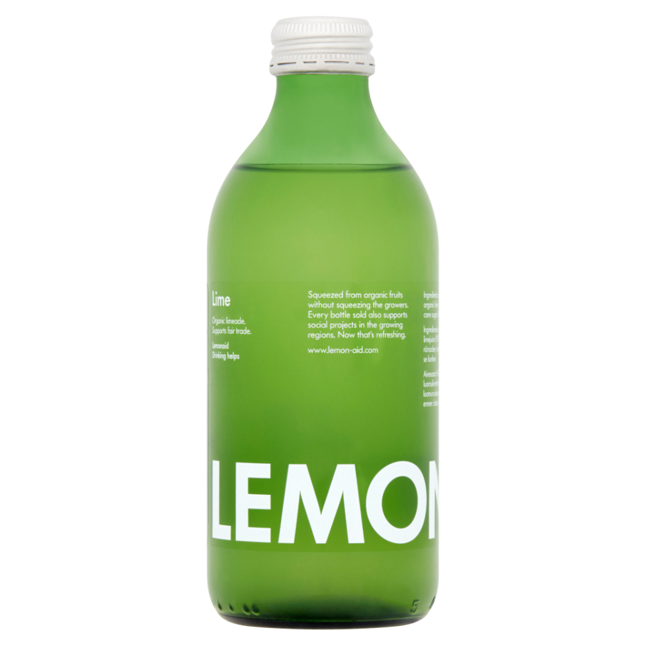 Lemonaid Organic Lime Drink 24x 330ml
