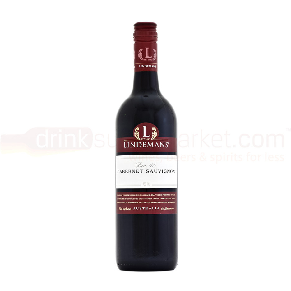Lindemans Bin 45 Cabernet Sauvignon Red Wine 75cl