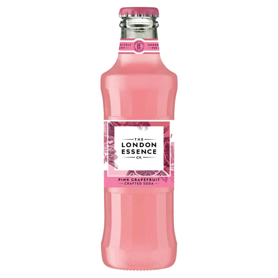 London Essence Co. Pink Grapefruit Soda 24x 200ml 