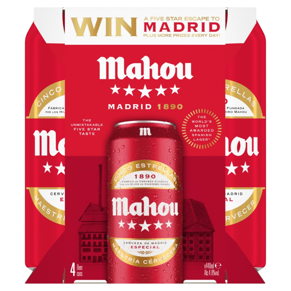 Mahou Beer 10x 440ml