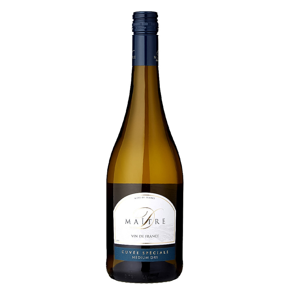 Maitre D Cuvee Speciale Medium Dry White Wine 75cl