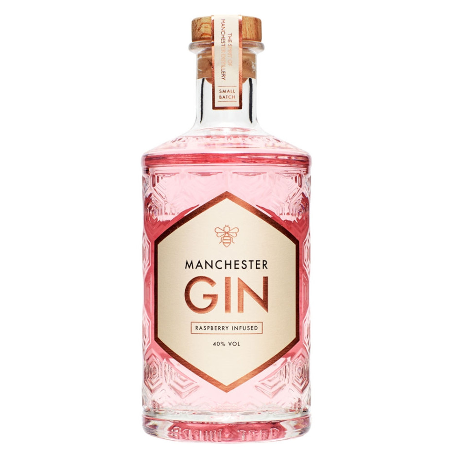 Manchetser Gin Raspberry Infused 50cl