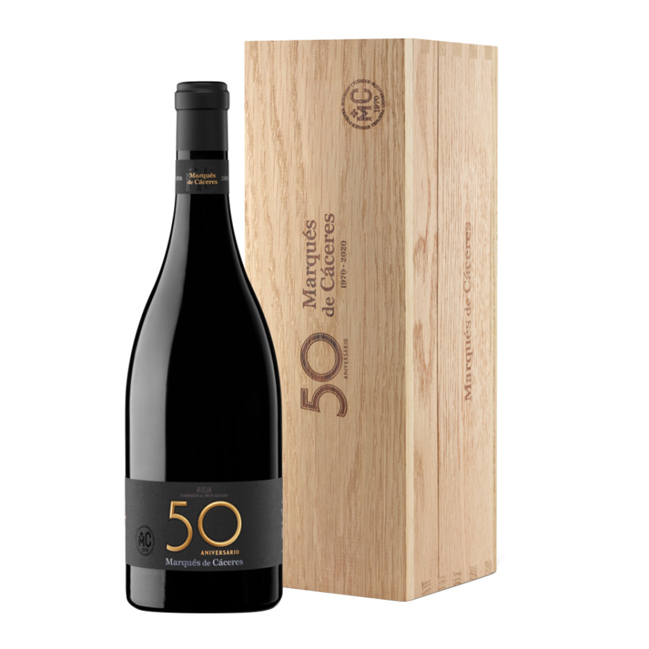 Marques De Caceres 50th Aniversario Crianza Red Wine 75cl