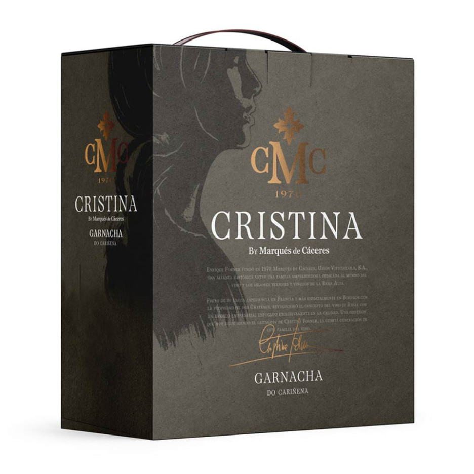 Marques de Caceres Garnacha Red Wine 3Ltr Bottle in Bag