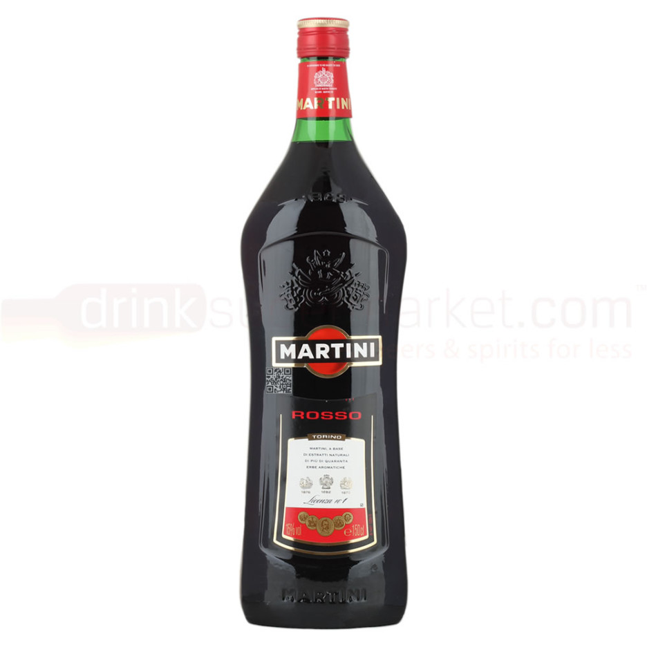 Martini Rosso Vermouth 1.5 Ltr 15% ABV