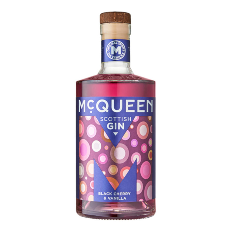 McQueen Black Cherry & Vanilla Gin 70cl