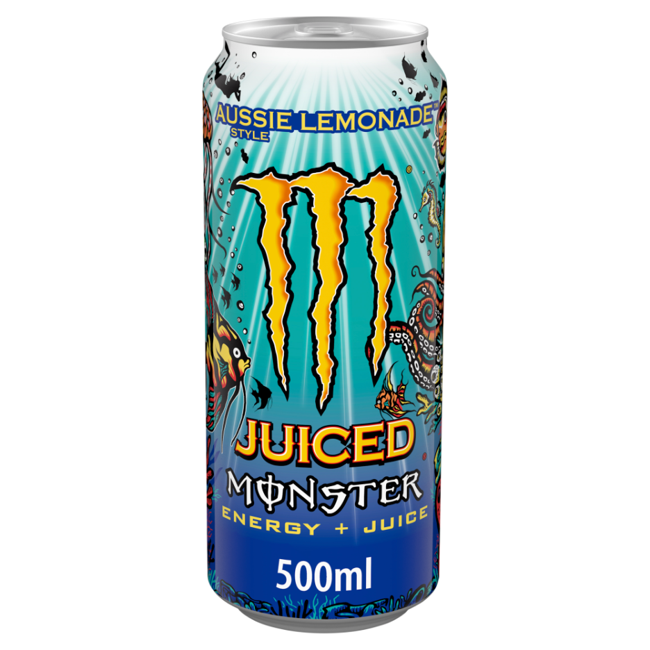Monster Aussie Style Lemonade 500ml