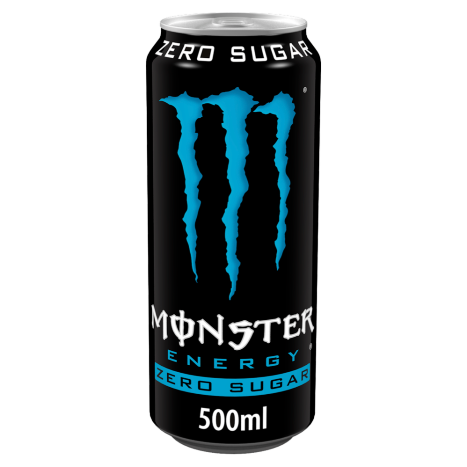 Monster Zero Sugar Energy Drink 12x 500ml