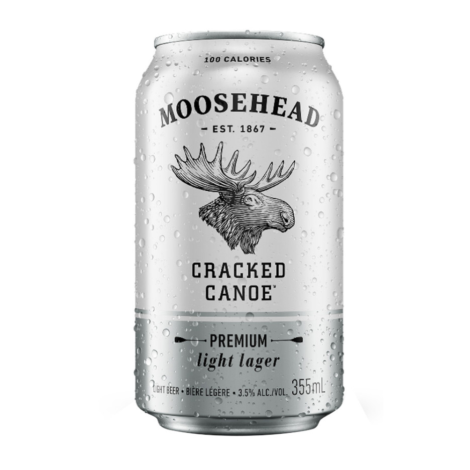 Moosehead Cracked Canoe Lager 355ml Can