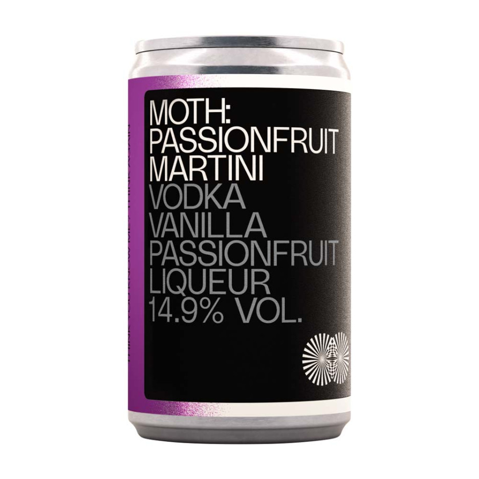 Moth Passionfruit Martini Premix 125ml
