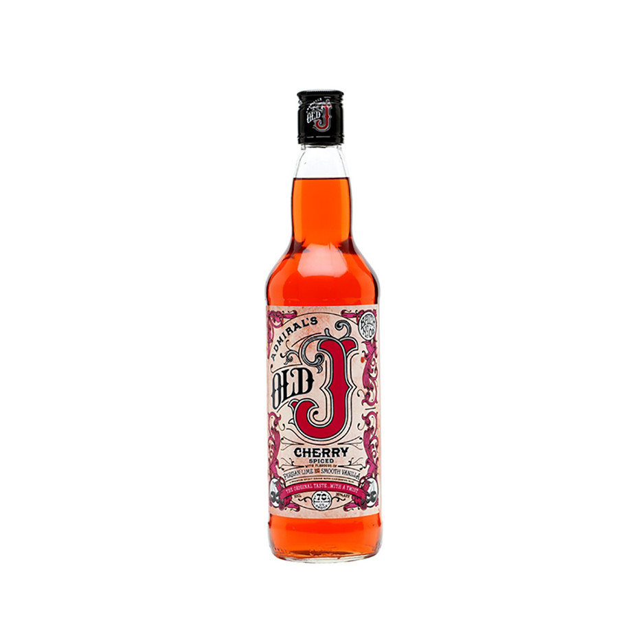 Old J Cherry Spiced Rum 70cl