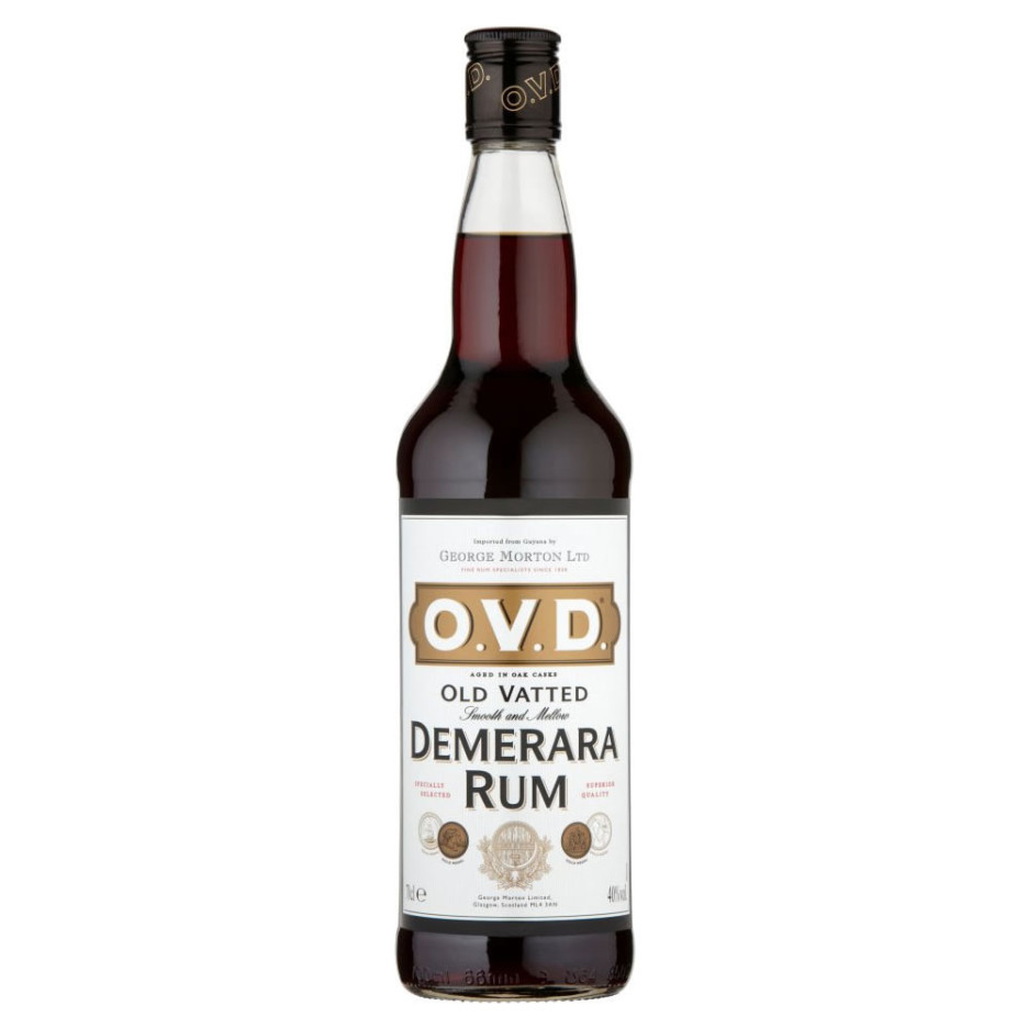 OVD Old Vatted Demerara - Guyanese Dark Rum - 70cl