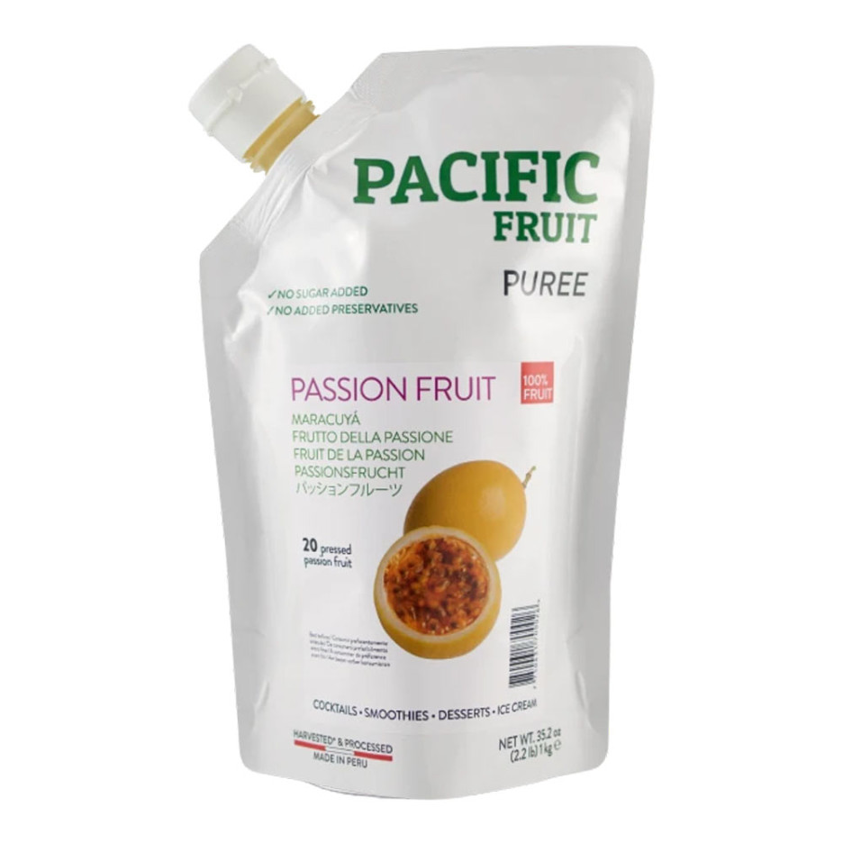 Pacific Fruit Passion Fruit Puree 1Kg