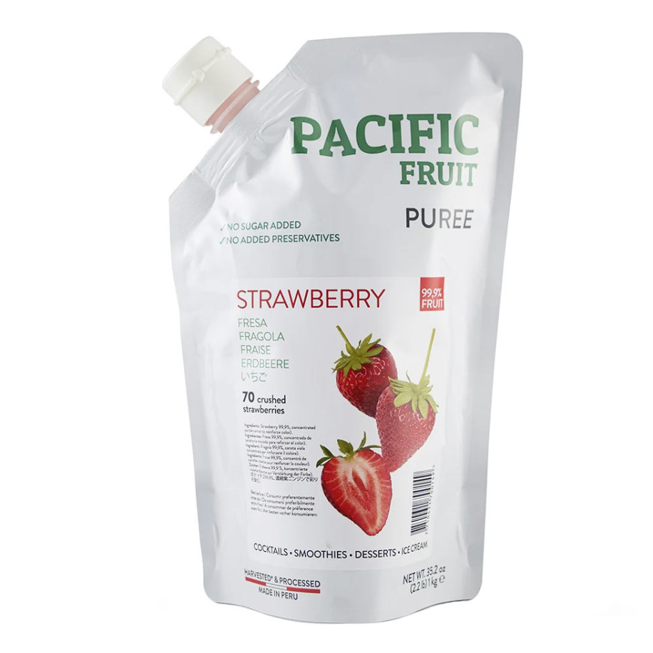Pacific Fruit Strawberry Puree 1Kg